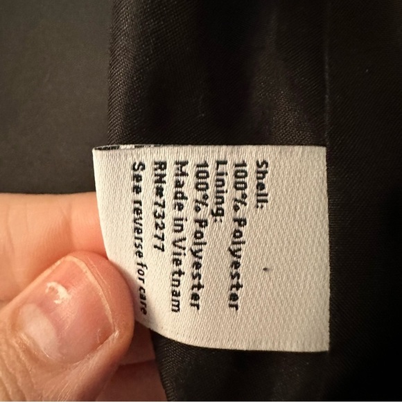 Nine West Leopard print silk like blazer Size: XS - Picture 5 of 5